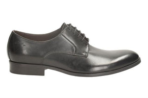 Zapatos de vestir hombre negros con goma fina Banfield